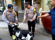 36 Tahun Mengabdi di Polri, Kabagren Polres Serang dapat Penghargaan dan Kambing Garut dari Kapolres Condro