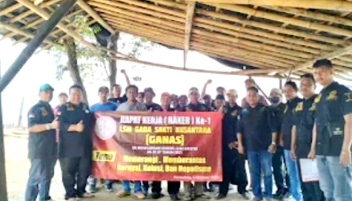 Raker Tahunan DPP LSM Ganas, Jalin Silahturahmi Anggota  