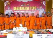 10 Hari Kerja, Polres Serang Banten Ringkus 10 Pelaku Kejahatan 5 Pelaku Kena Timas Panas