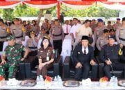 Pj Gubernur Banten Ikuti Apel Kesiapsiagaan Bencana Tahun 2024 Wilayah Hukum Polda Banten