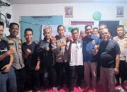 Polsek Cikarang Utara Ngopi Kamtibmas bersama Warga Perum Taman Raya Karangbahagia Bekasi