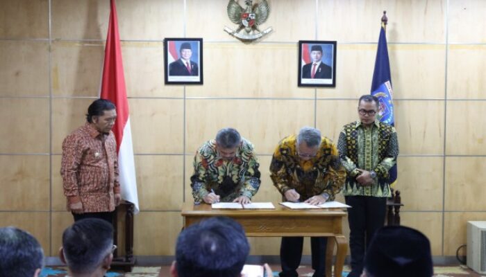 Saksikan Serah Terima Pelaksanaan Tugas Wali Kota Tangsel, Pj Gubernur Banten: Laksanakan Agenda Pembangunan