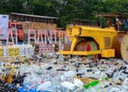 Bea Cukai dan Kejaksaan Musnahkan Barang Milik Negara senilai Rp52,31 Miliar