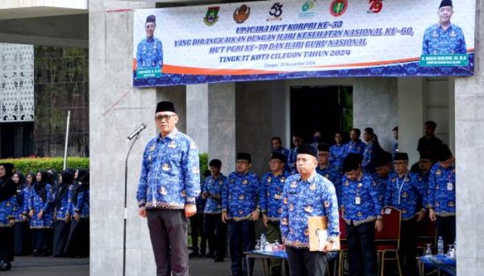 Peringati HUT Korpri, Hari Kesehatan Nasional, Hari Guru Nasional, dan HUT PGRI, Helldy Ajak Terus Tingkatkan Kolaborasi
