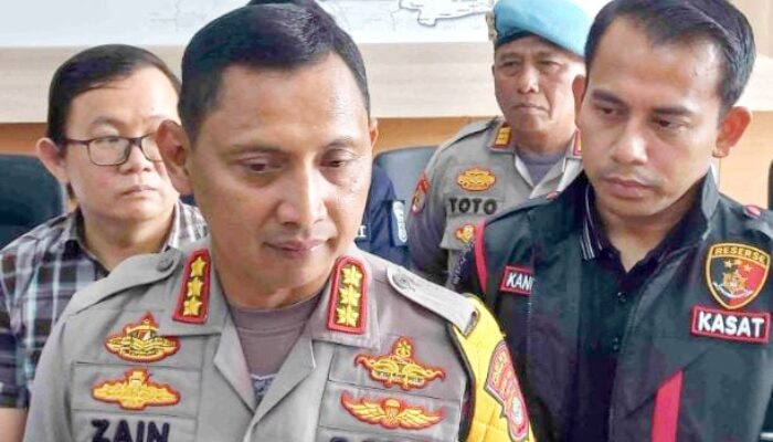 Kapolres Tangerang Kota : Hasil Tes Urine, Sopir Truk Positif Gunakan Sabu