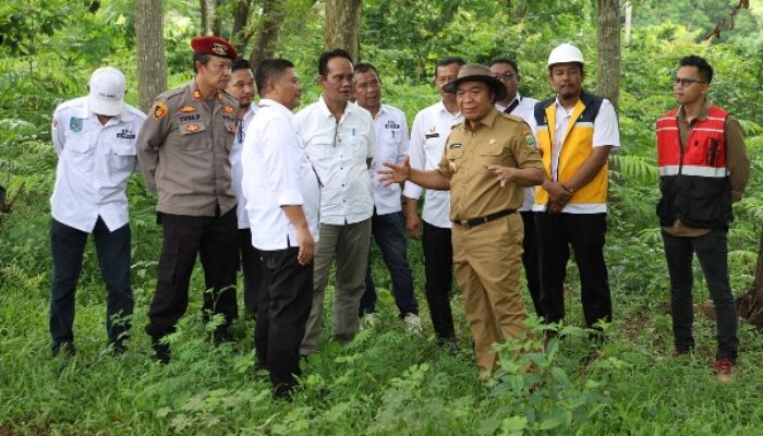 Pj Gubernur Banten Tinjau Lokasi Rencana Pembangunan TPSA Regional di Kabupaten Lebak