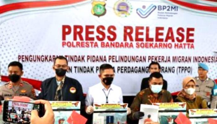 Polresta Bandara Soetta Tetapkan Tiga Tersangka TPPO
