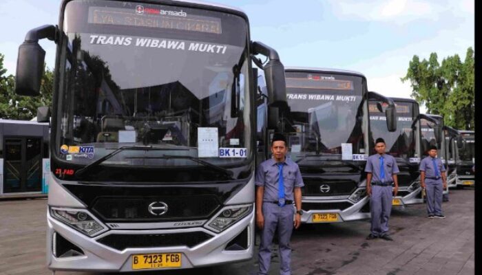 Bus Trans Wibawa Mukti Diluncurkan, Angkutan Umum Berkelas Kini Ada di Bekasi