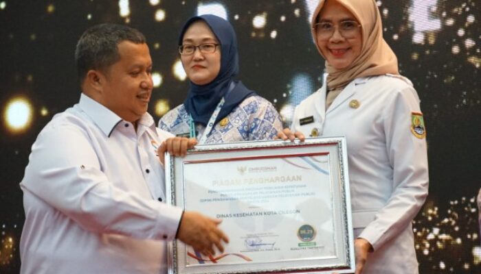 Ukir Sejarah, Dinkes Kota Cilegon Peringkat 1 Pelayanan Publik di Banten