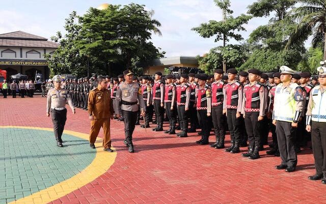 Apel Gelar Pasukan Operasi Lilin Maung 2024, Polda Banten Terjunkan 4310 Personel dan Dirikan 51 Pospam