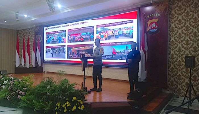 Laporan Akhir Tahun, Kapolda Banten Gelar Rilis Paparkan Hasil Capaian Selama Tahun 2024