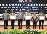 Kapolda Banten Resmikan Pembangunan di Jajaran Polda Banten dan Serah Terima DIPA TA 2024