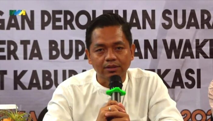 KPU Tetapkan Perolehan Suara Pilkada Kabupaten Bekasi 2024, Ade-Asep Raih Suara Terbanyak