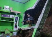 Hujan Deras dan Longsor di Cipanas Lebak Banten, Pelajar SMP Meninggal Tertimpa Tembok Rumah