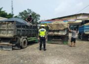 Polres Serang Dirikan Posko untuk Halau Truk Pasir Ugal-ugalan