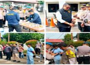 Sidak Propam Polres Metro Bekasi Cek Kelengkapan Anggota Polsek Kedungwaringin