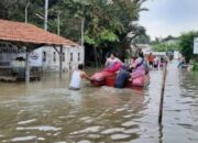 Banjir Setinggi 1 Meter Rendam Ratusan Rumah Warga 5 Kecamatan Kabupaten Tangerang Banten