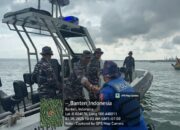 Ditpolairud Polda Banten bersama Sat Polairud Polresta Tangerang Monitoring Pembongkaran Pagar Laut