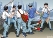 Tawuran Antar Pelajar, 1 Warga Panosongan Cikeusal  Serang Banten Tewas dengan  Luka Sabetan Sajam