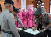 Kapolres Serang Banten Pimpin Sertijab Wakapolres, Kasat dan Kapolsek