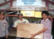 Serahkan Bantuan Televisi, Kapolres Serang Banten Minta Warga Terus Ronda Malam Jaga Kamtibmas 