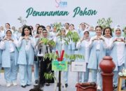 Pj Ketua TP PKK Banten Irmawaty Habie Damenta Dampingi Istri Wapres RI Selvi Gibran Rakabuming Bersama Seruni Kabinet Merah Putih Lakukan Aksi Sosial