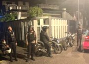 Cegah Gangguan Kamtibmas,  Samapta Polresta Manado Gelar Patroli Dialogis di Banjer Tikala