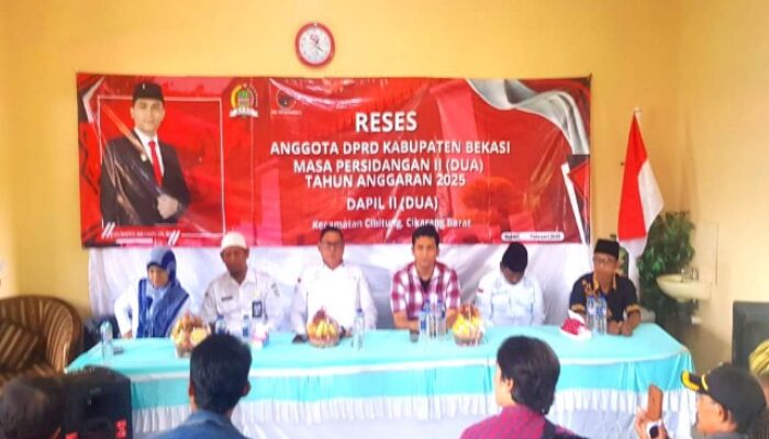 Reses Pertama, Legislator Bekasi Perjuangkan Puskesmas, Sarana Pendidikan dan Insfrastuktur Jalan