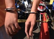 Warga Cipanas Lebak Banten Pelaku Pencurian Sepeda Motor di Serang Babak Belum Dihajar Warga