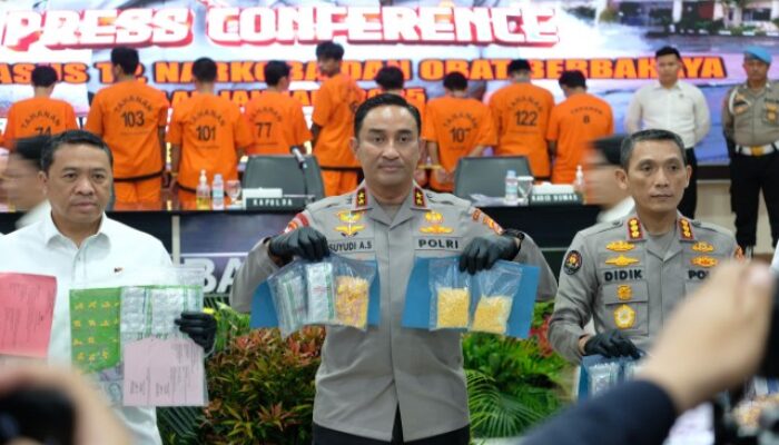 Peredaran Narkoba di Provinsi Banten Masih Tinggi, Selama Januari 2025 Polisi Tangkap 91 Tersangka