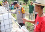 Kapolres Tinjau Progres Program Ketahanan Pangan Kelompok Wanita Tani di Desa Tegal Maja