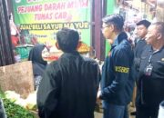 Sidak Pasar, Kapolres Serang: Saya Tegaskan, Jangan Bermain Curang, Kalau Ada Saya Tindak Tegas