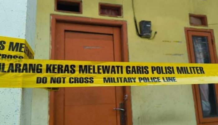 Anggota TNI AD Aktif Diduga Aniaya Wanita hingga Meninggal, Diamankan Denpom Jaya 1 Tangerang