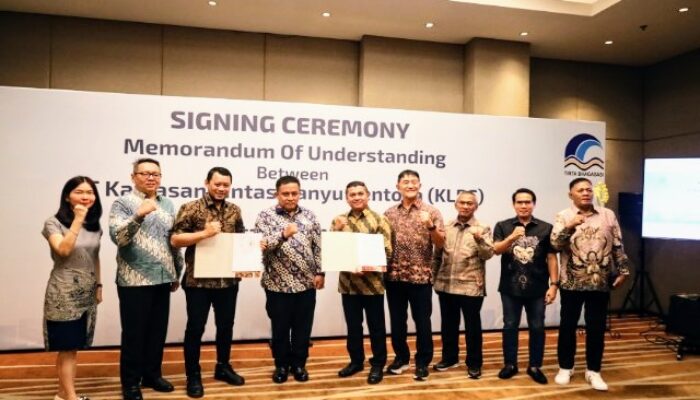 Kerjasama Penyediaan Air Bersih dengan Kawasan MM2100, Pj Bupati Bekasi sebut Perumda Tirta Bhagasasi Berbenah Tingkatkan Pelayanan