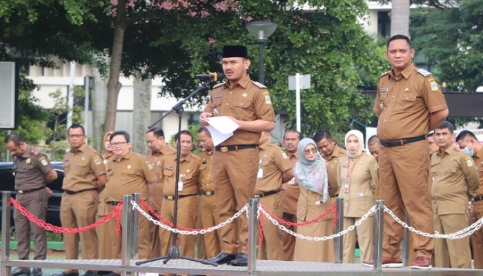 Apel Perdana, Bupati dan Wakil Bupati Bekasi Tinjau Pelayanan Publik