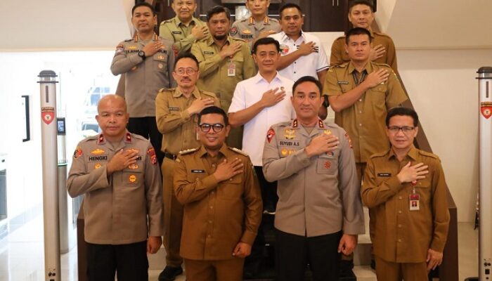 Kapolda Banten Terima Kunjungan Kerja Perdana Gubernur Andra Soni