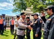 Apel Gelar Pasukan Ops Ketupat 2025, Polres Serang Siagakan Ratusan Personil di 7 Pospam