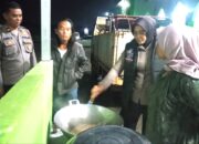 Tanggap Darurat Terdampak Banjir, Polsek Kedungwaringin Gencarkan Patroli Malam dan Temui Para Pengungsi