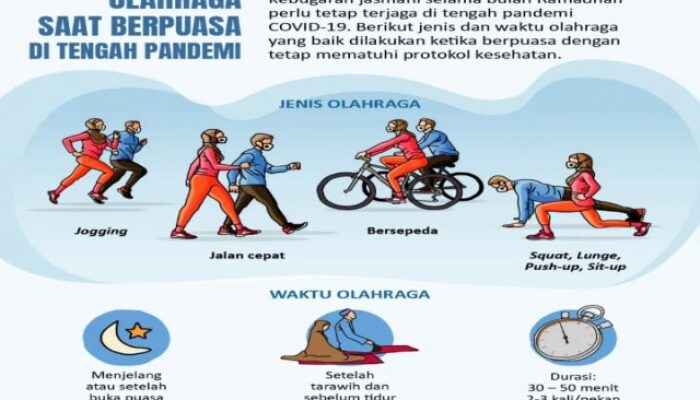Olahraga Saat Puasa, Bikin Tetap Bugar