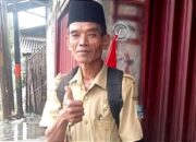 Penjaga Sekolah di Bekasi Tunaikan Nazar Jalan Kaki 35 Km Usai Diangkat Jadi ASN PPPK