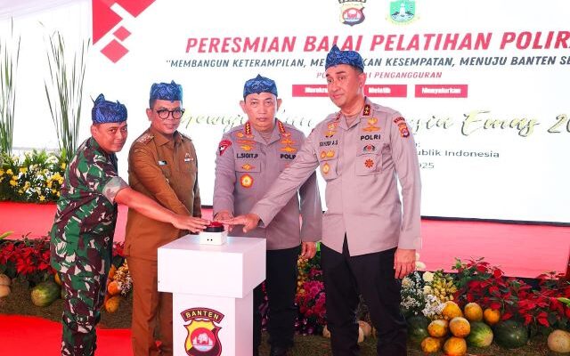 Kapolri Resmikan Balai Latihan Poliran di Banten