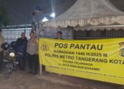 Antisipasi Gangguan Kamtibmas Selama Ramadan, Polres Metro Tangerang Kota Dirikan 23 Pos Pantau