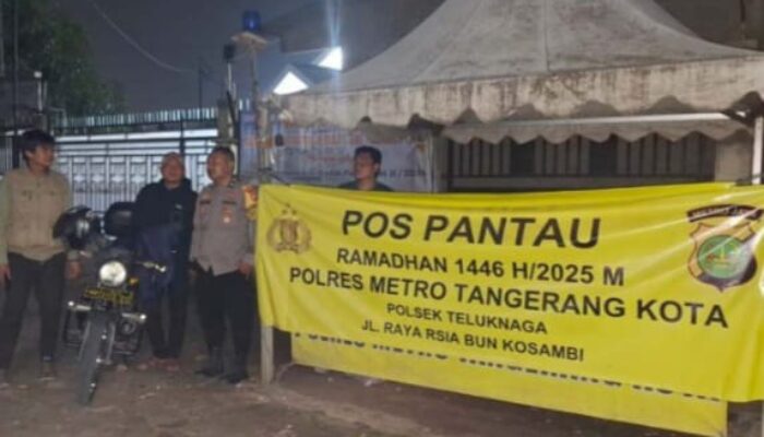 Antisipasi Gangguan Kamtibmas Selama Ramadan, Polres Metro Tangerang Kota Dirikan 23 Pos Pantau