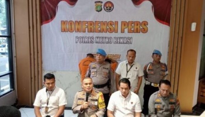 Pemalak THR  Pedagang Pasar Induk Cibitung Diamankan Polsek Cikarang Barat