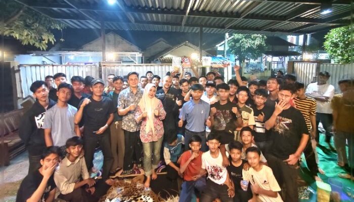 Open House Sambut Idul Fitri, Kades Karangharum Bekasi Ajak Warga Tingkatkan Keamanan Lingkungan