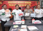 Polisi Kalsel Tangkap Empat Orang Anak Buah Fredy Pratama, Berikut 8.7 Kilo Sabu