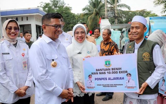 Gubernur Andra Soni Buka Program Banten Makmur Melalui Sektor Kelautan dan Perikanan