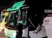 Tim Gabungan Buru Pelaku Pengrusakan Bus Primajasa