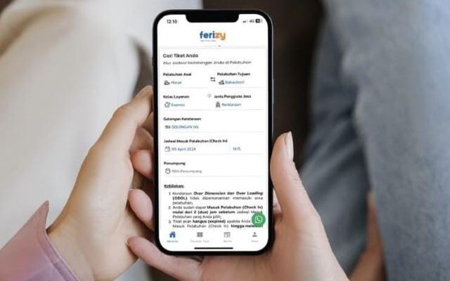 Libur Panjang Mei-Juni, ASDP  Wajibkan Pengguna Jasa Beli Tiket Ferry Secara Online via Ferizy