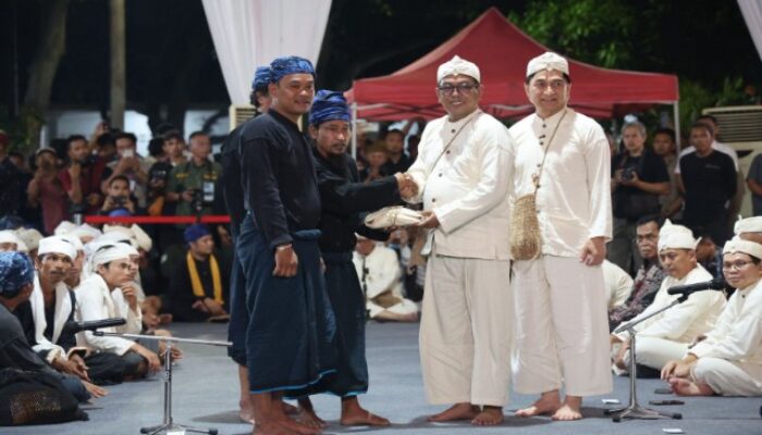 Seba ke Gubernur Banten, Jaro Masyarakat Baduy Sampaikan Amanat Jangan Rusak Alam
